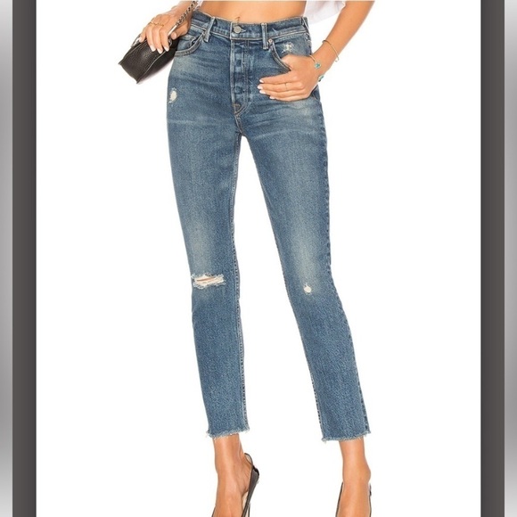 Grlfrnd Karolina High Rise Straight Jeans size 25 - Picture 1 of 13